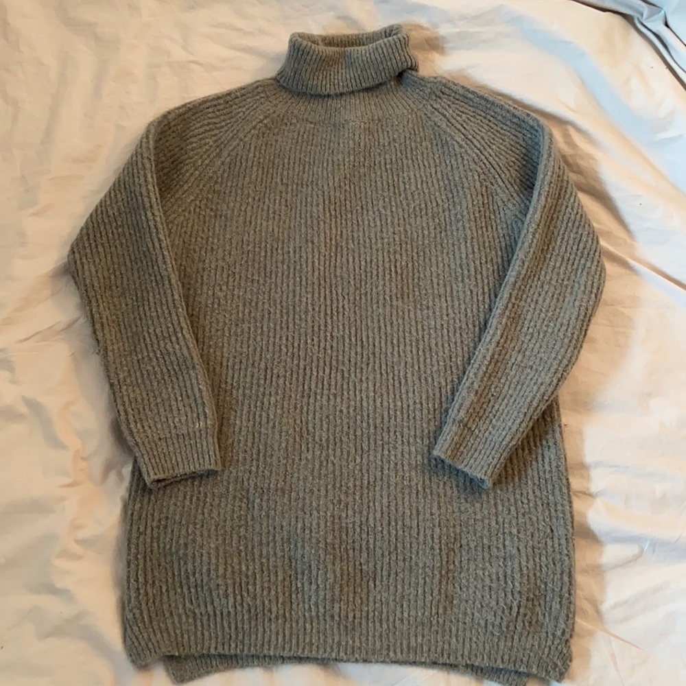 OAK AND FORT / NOUL Grey Turtleneck Sweater